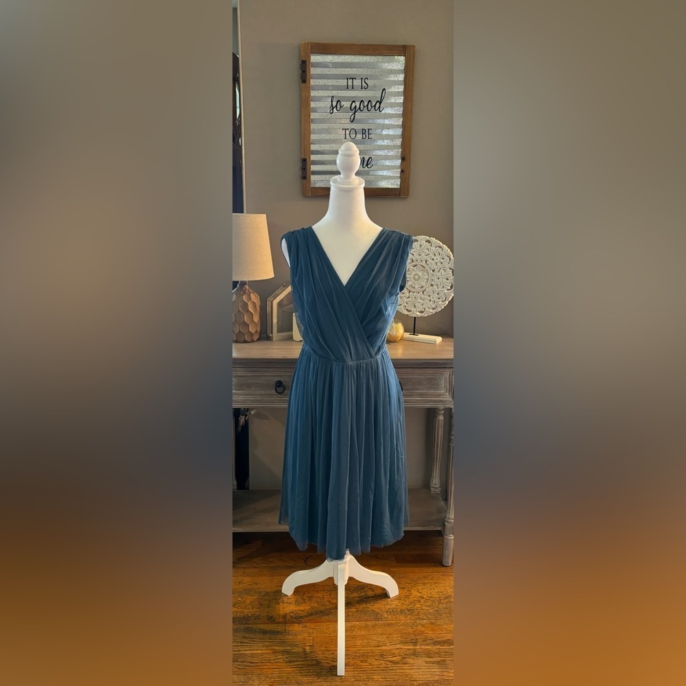 Nic + Zoe Double V Tulle Dress